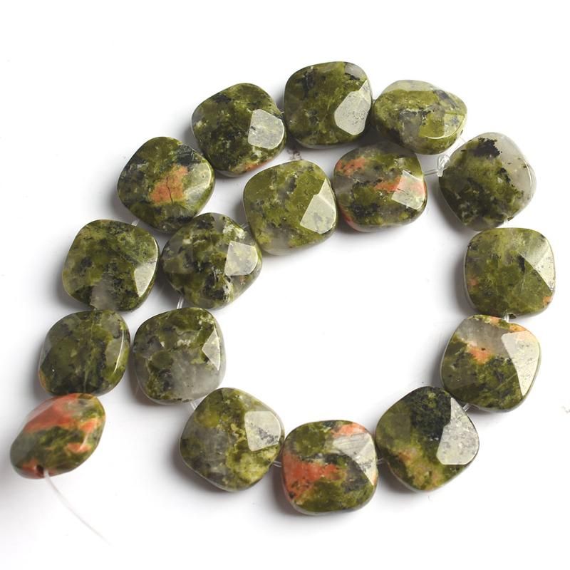 Unakite 12mm cirka 17 st