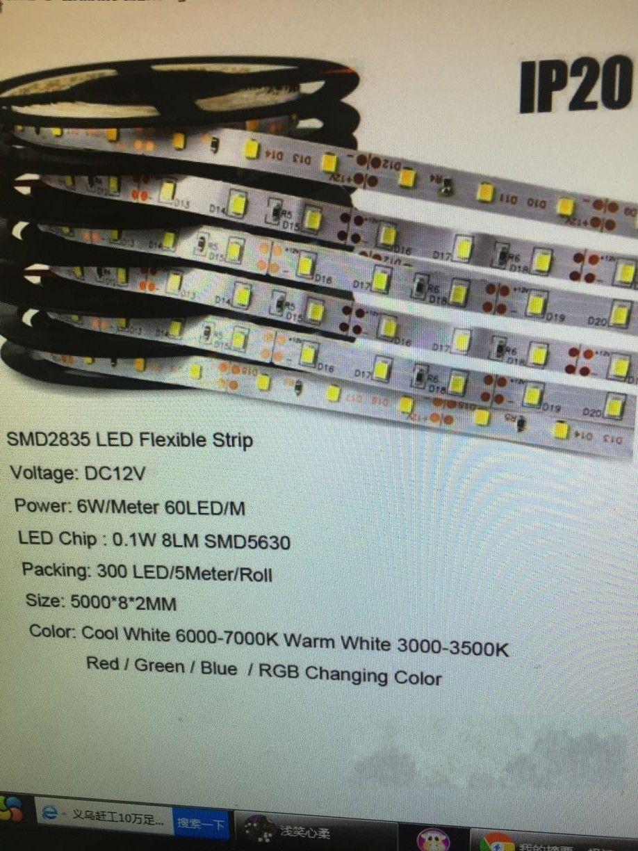 SMD2835 60LED/M IP20