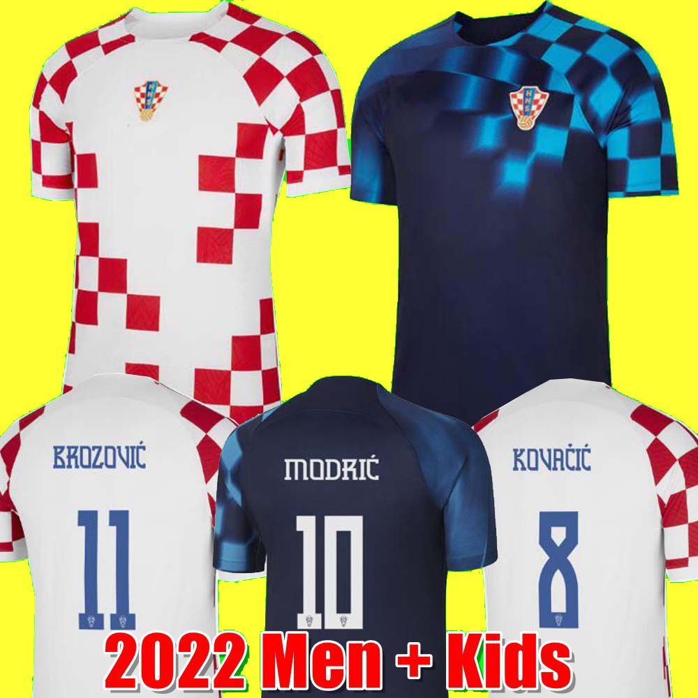 2022 Croacia camisetas fútbol MANDZUKIC MODRIC KALINIC camiseta de fútbol 22 23 Croacia RAKITIC