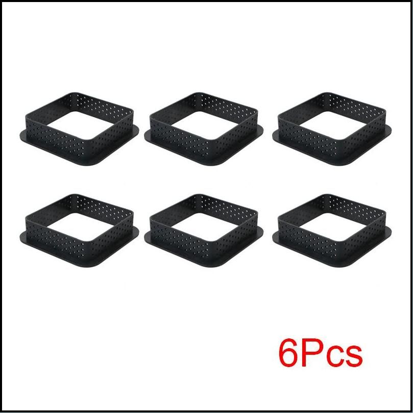 6Pcs Square