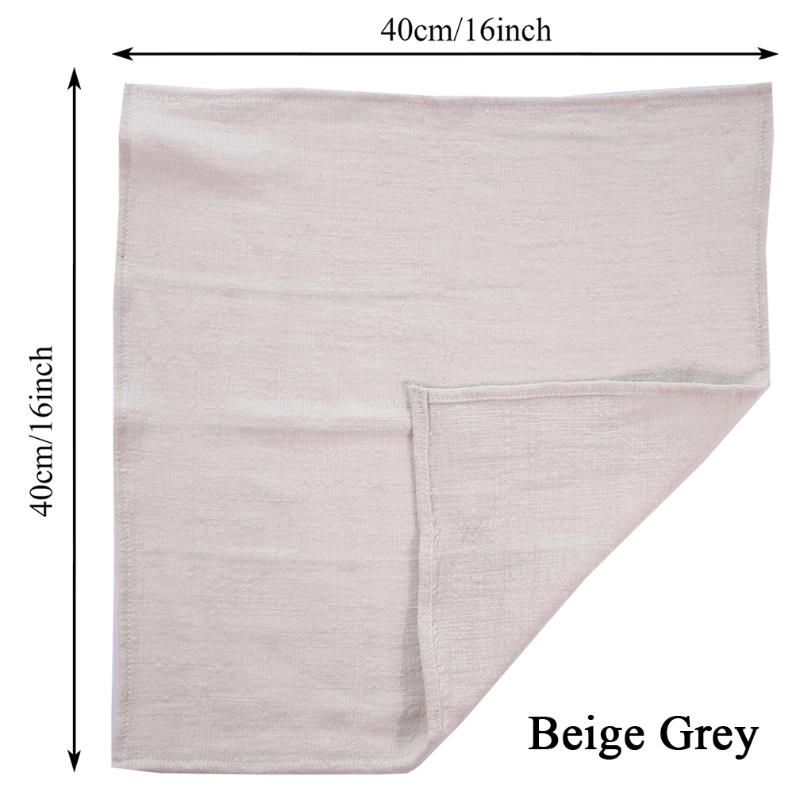 12pc 40x40beige Gray