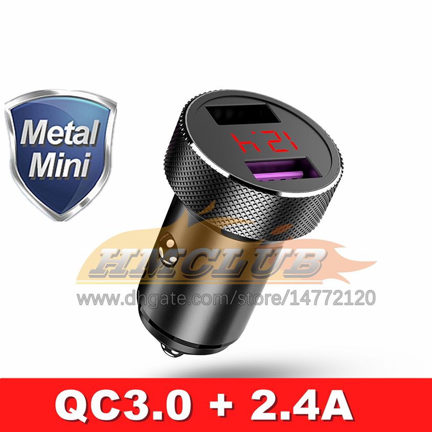 Nr. 2 Metal QC3.0 en 2.4A