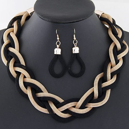 Braided Jewelry Set4