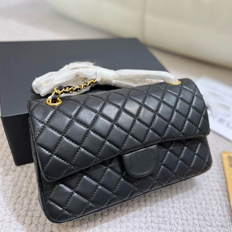 F/W French Women Classic Flap Shoulder Bag Grain Caviar Diamond Lattice  Quilted Two Tone Chain Crossbody Luxury Designer Cosmetic Coin Purse Card  Holder 20cm From 71,23 €