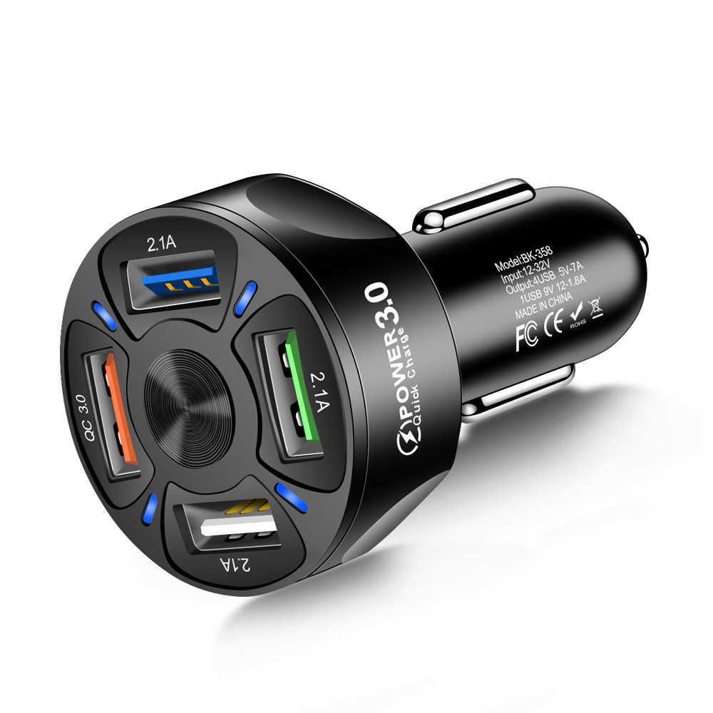 4 Ports Car Charger