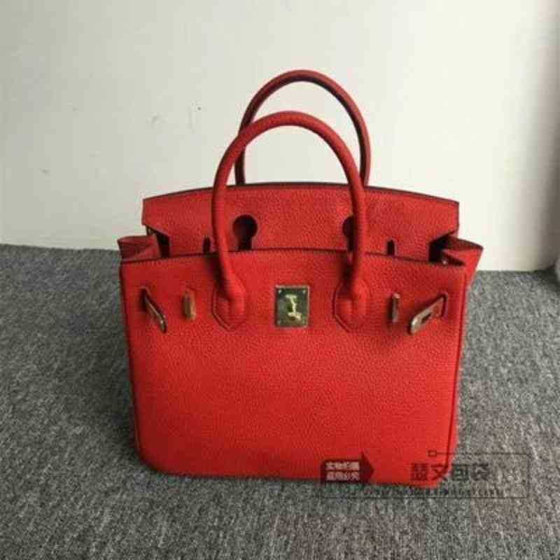 Red 25 cm petit - cuir garanti