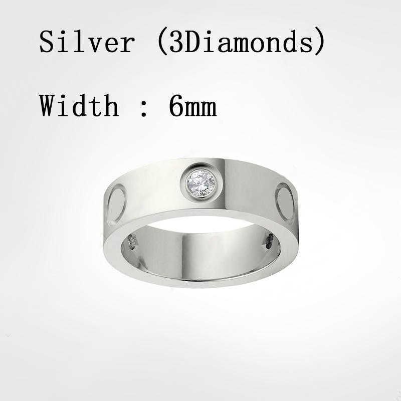 Silberdiamanten (6 mm)