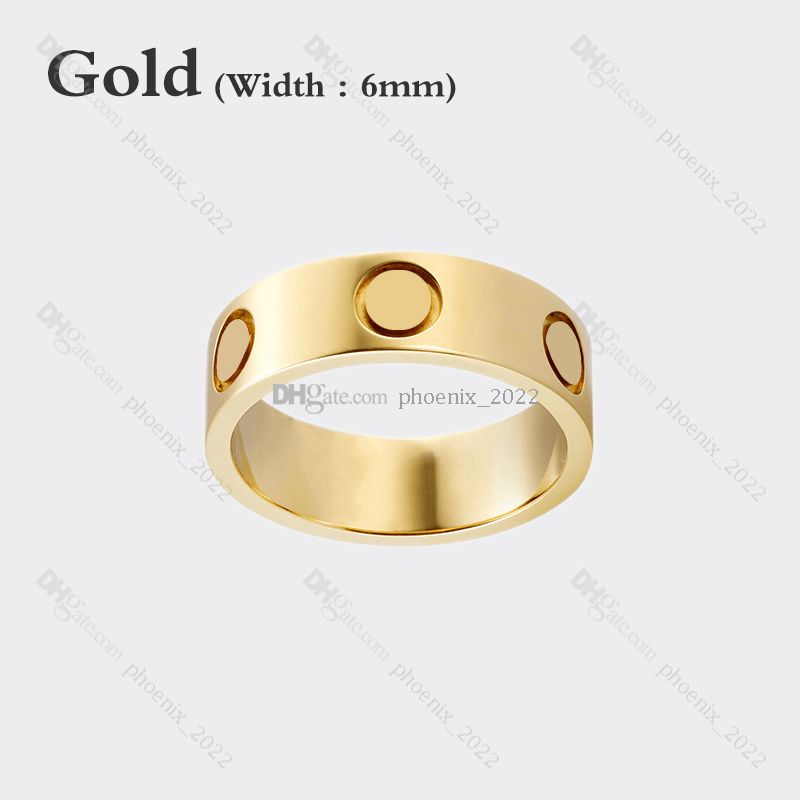 Guld (6mm) -love ring
