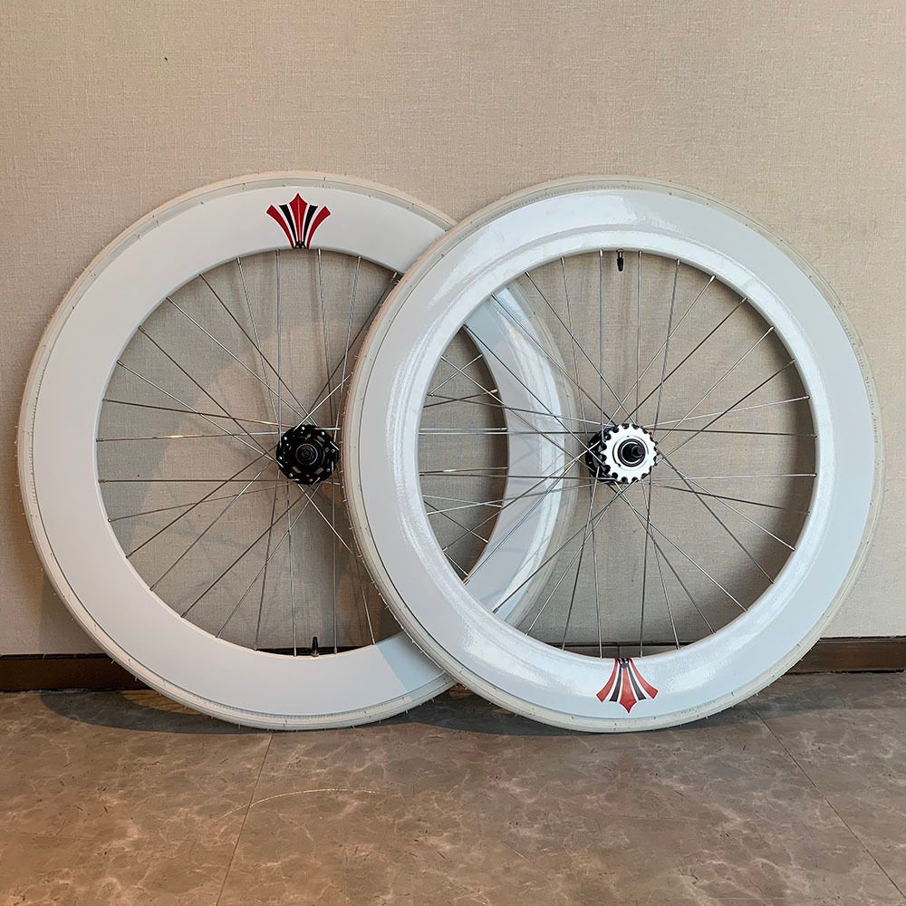 a Pair White Tires