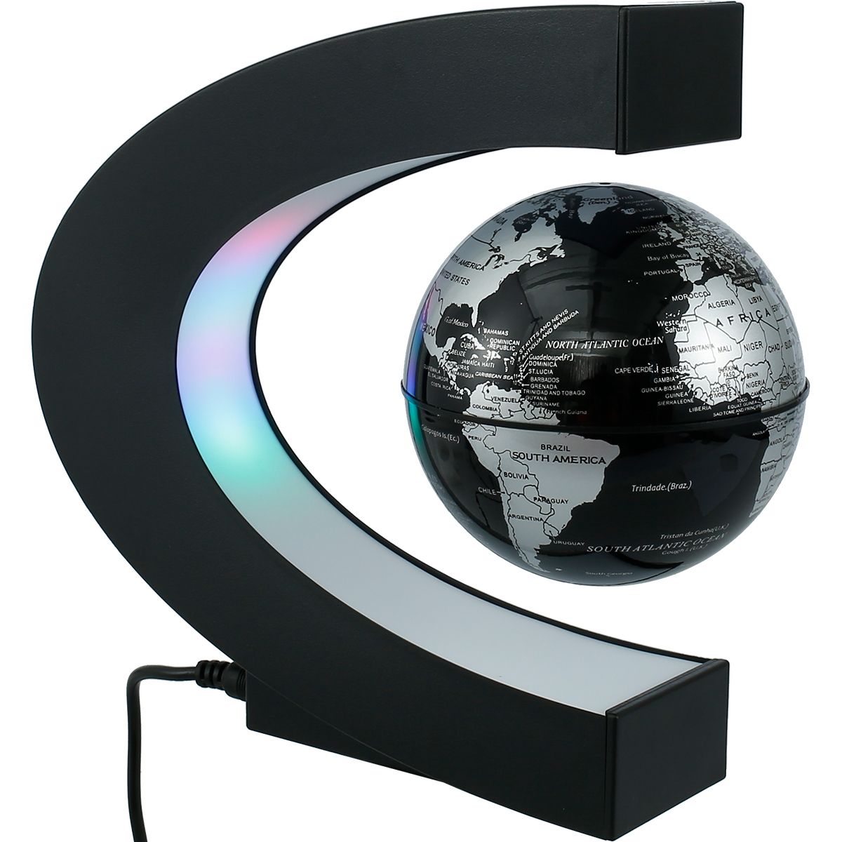 Plug 2 Globe Black Globe Light-UE
