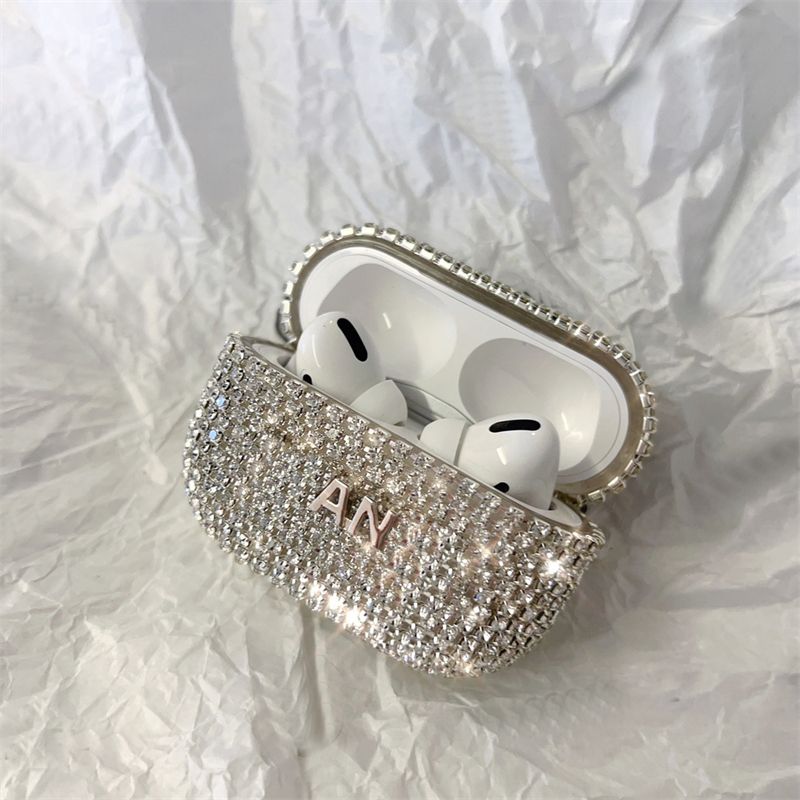 Letter Y Heart Graphic Printed Headphone Case For Airpods1 2