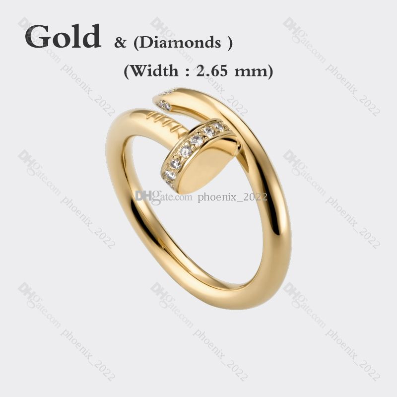 Gold-Nail Ring (Diamonds)
