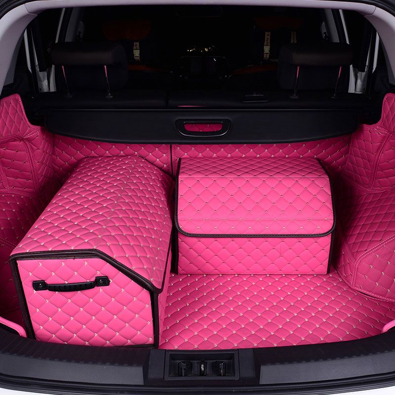 Car Trunk Collapsible Tidying Stowing Box Interior Accessories For