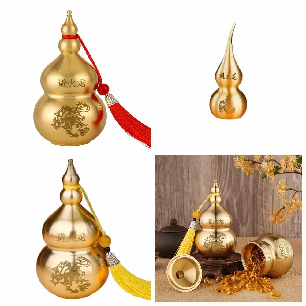 Handicraft Fire Avoiding Dragon Gourd Chinese Style. - Image 5