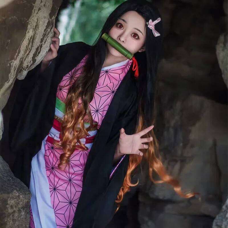 Anime Demon Slayer Cosplay Kimetsu No Yaiba Kamado Nezuko detail view 4