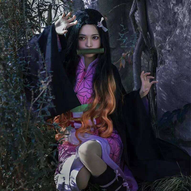 Anime Demon Slayer Cosplay Kimetsu No Yaiba Kamado Nezuko detail view 3