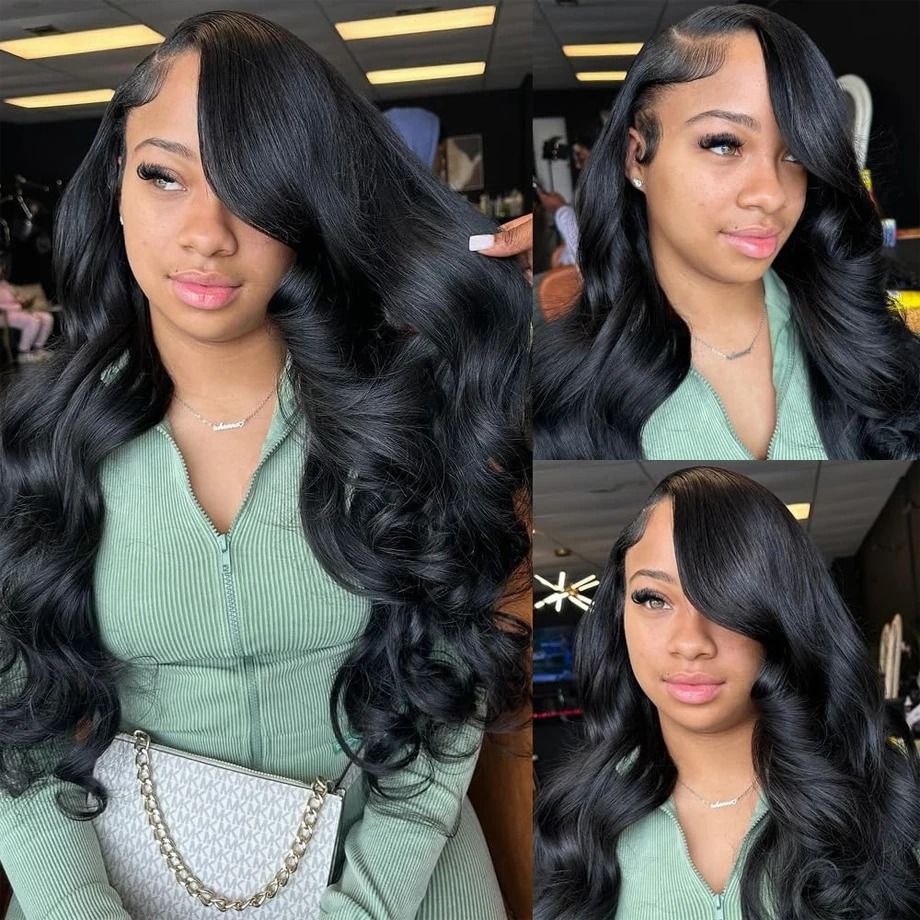 Ash Blonde 13x6 HD Lace Body Wave Front Wig detail view 3