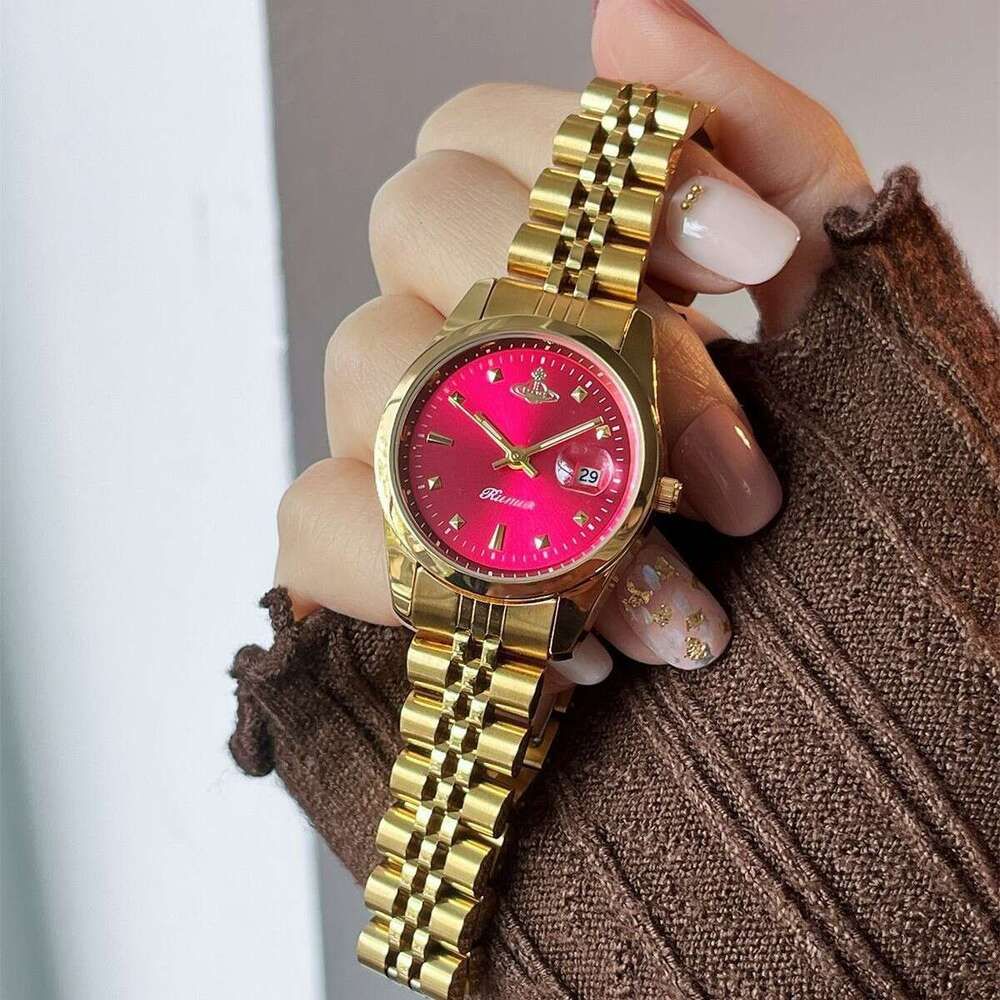 Saturn 2026 Womens Steel Band Watch With Calendar ... From Dhkl003, &Price; | DHgate.Com