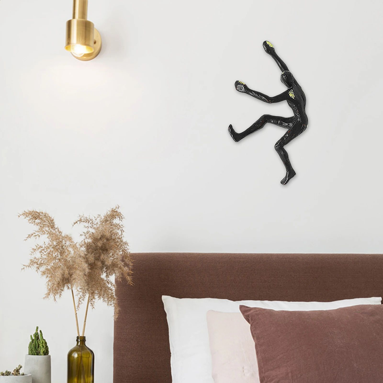 Climbing Man Wall Sculpture Industrial Style Resin... From Tuo09, &Price; | DHgate.Com 2 Climbing Man Wall Sculpture Industrial Style Resin... From Tuo09, &Price; | DHgate.Com - Image 2