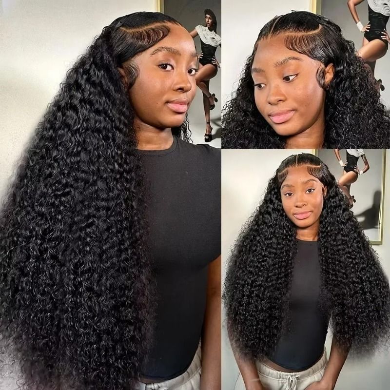 Hair Care Style Product Ombre Brown Human Hair Wig Pre-Styled detail view 5