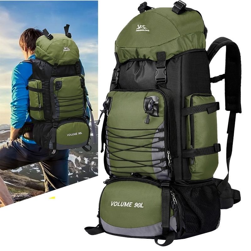 90L Large 70l Backpack For Camping, Hiking, Climbing 5 90L Large 70l Backpack For Camping, Hiking, Climbing - Image 5