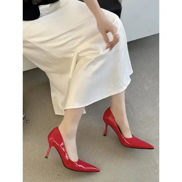 Damesschoenen Lente Pumps Nieuwste Instappers Hoge Hakken Stiletto Veterschoenen Basketbal Platform Sexy Sandalen Puntige Sleehak_voghion.com