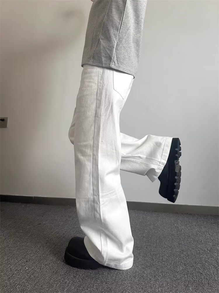 Flared Jeans With Mid Rise Waist - Image 4