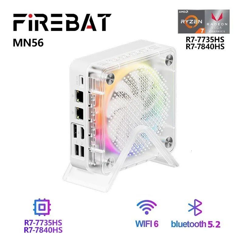 FIREBAT MN56 Mini PC Gamer AMD Ryzen R7 7735HS 16GB... From Liuzedong7777, &Price; | DHgate.Com