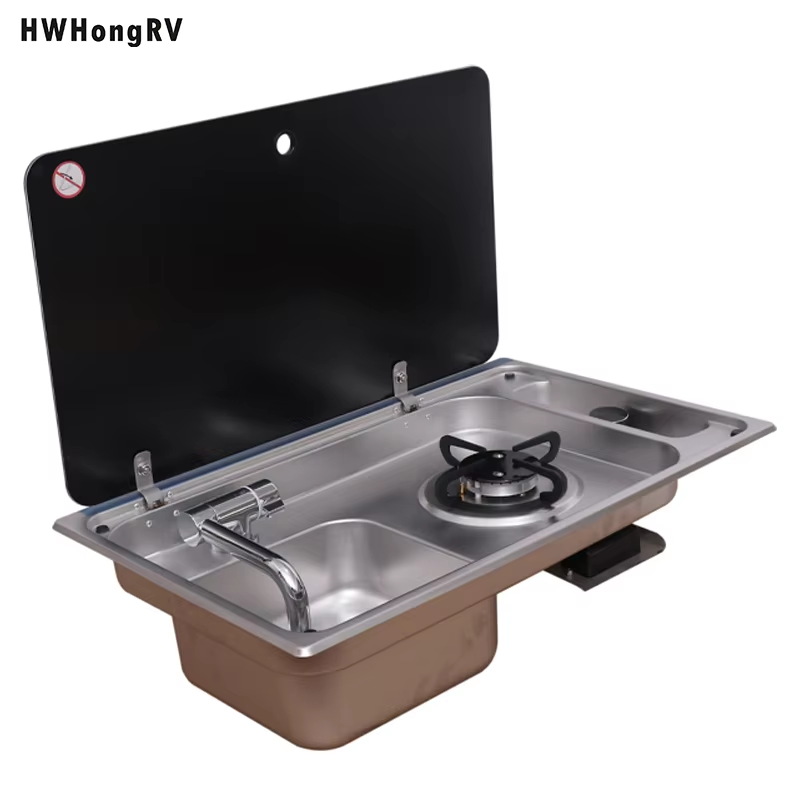 Universal Gas Stove And Stainless Steel Sink Combo 4 Universal Gas Stove And Stainless Steel Sink Combo - Image 4