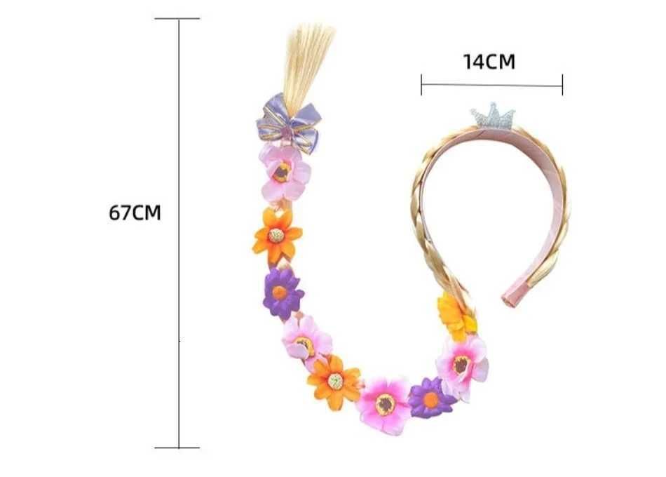Disney Girls Princess Flowers Headband Flower Fary Dress Up detail view 1