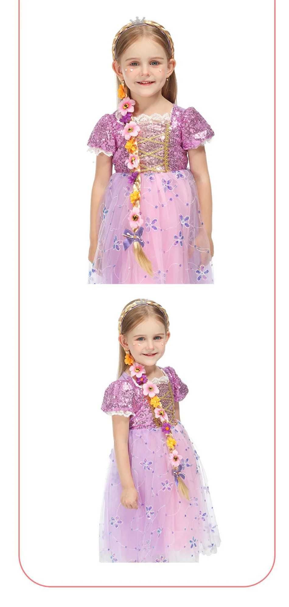 Disney Girls Princess Flowers Headband Flower Fary Dress Up detail view 5