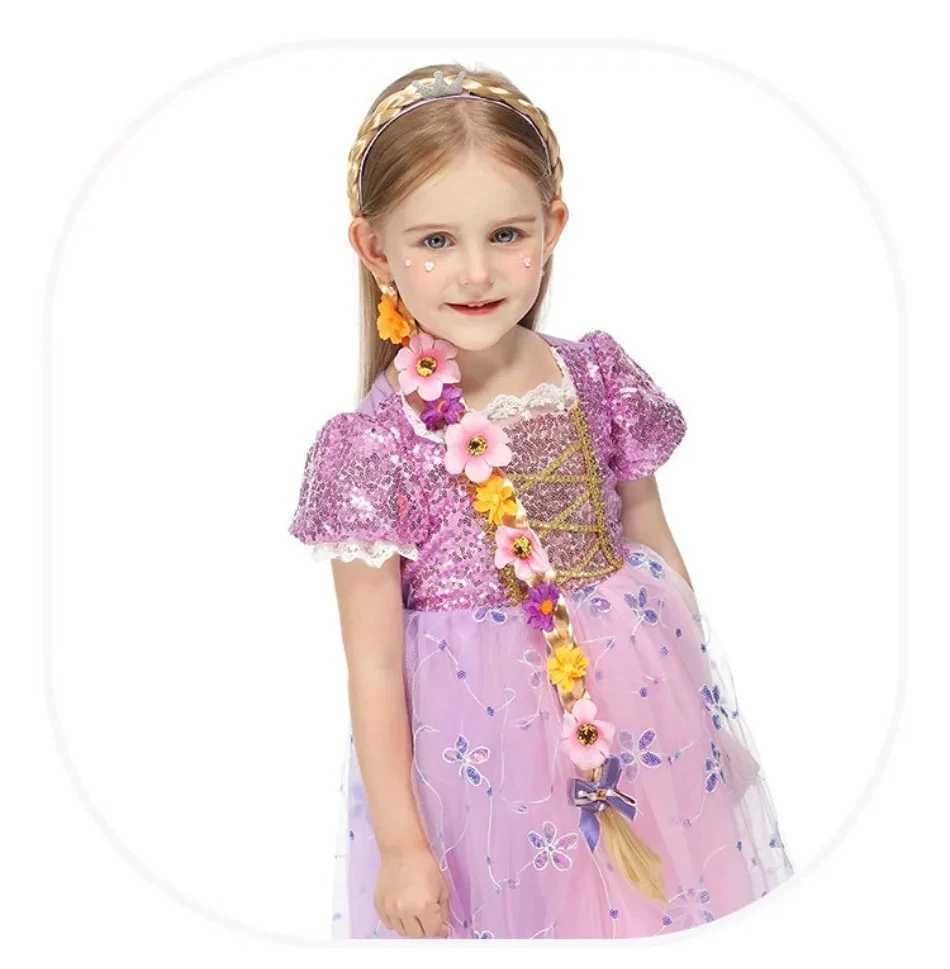 Disney Girls Princess Flowers Headband Flower Fary Dress Up detail view 2