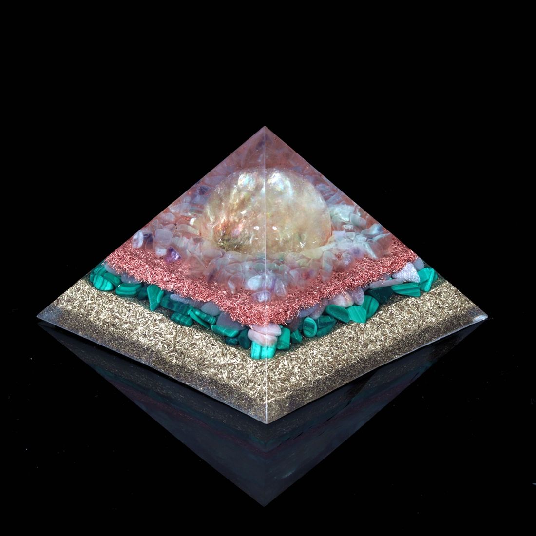 Orgone Pyramid Energy Generator Solar Plexus Chakra... - Image 2
