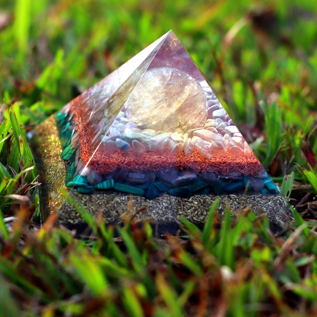 Orgone Pyramid Energy Generator Solar Plexus Chakra... - Image 3