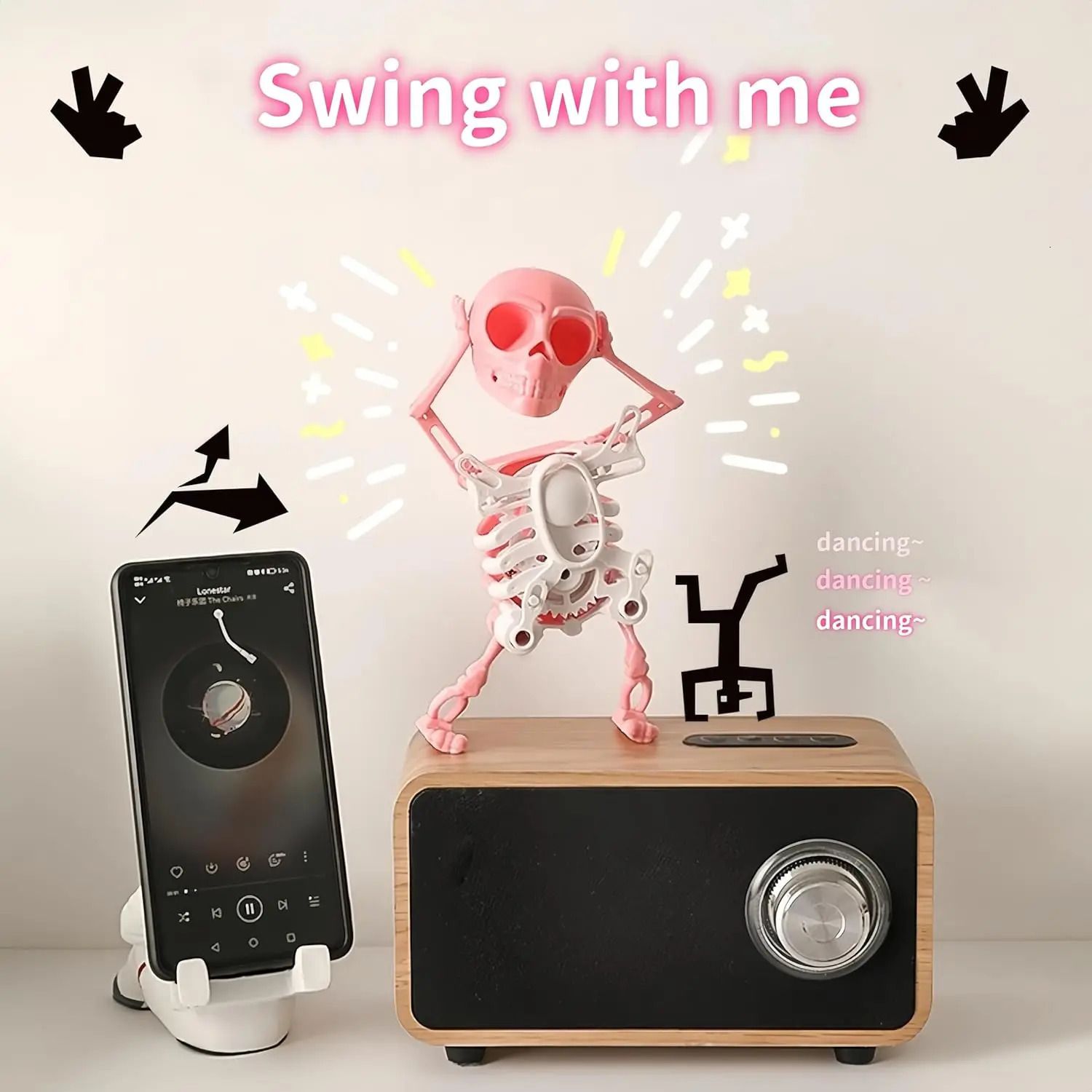 3D Skeleton Man Dancing Skull Ornament Scary... From Cong08, &Price; | DHgate.Com 3 3D Skeleton Man Dancing Skull Ornament Scary... From Cong08, &Price; | DHgate.Com - Image 3