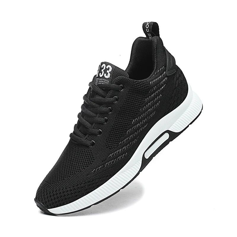 Sneakers Men Height Increase Insoles 6cm Elevator Shoes Chunky Taller Heel Lift Plus Size 37 251027_voghion.com