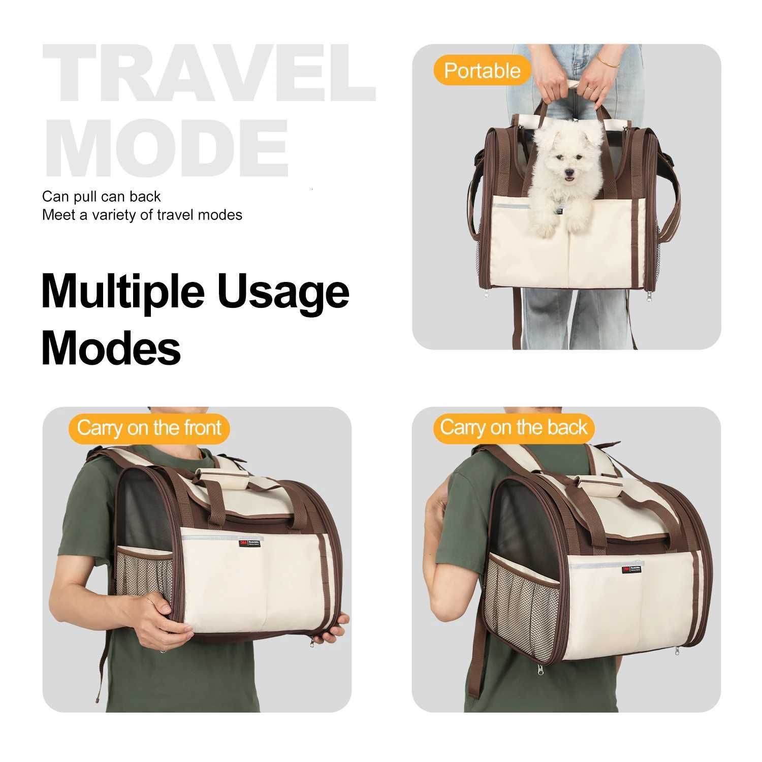 Large Dog Carrier Backpack 9KG Capacity Pet 4 Large Dog Carrier Backpack 9KG Capacity Pet - Image 4