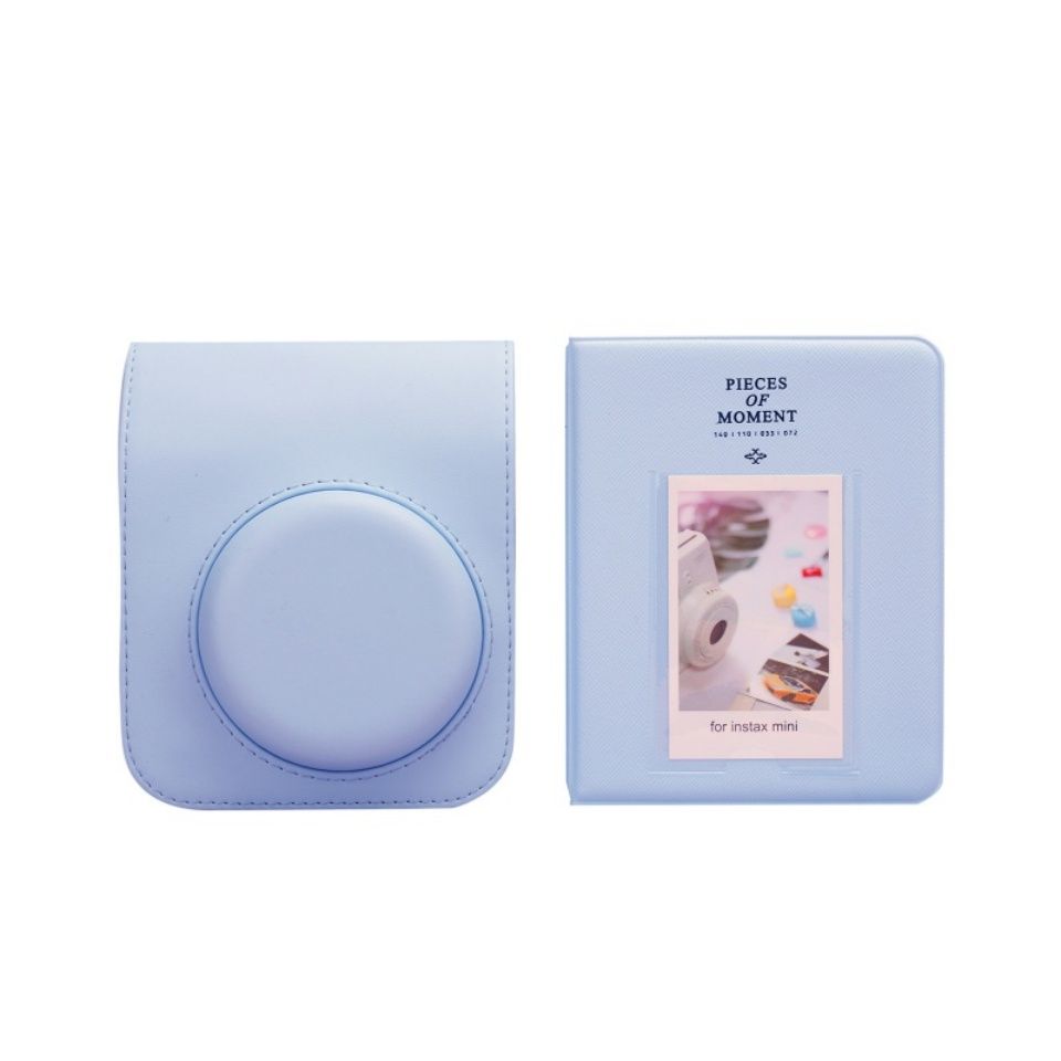 Pu Leather Protective Case For Instax Mini 12 With Shoulder Strap_voghion.com