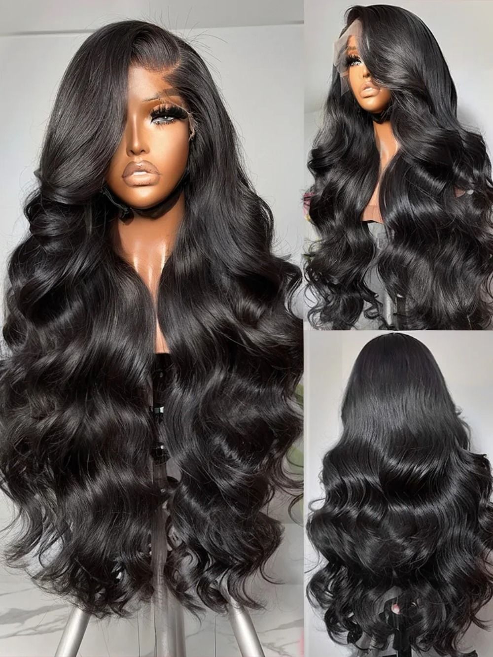 Buyers' PicksBody Wave Human Hair Wig 13x6 Hd Lace Frontal view 2
