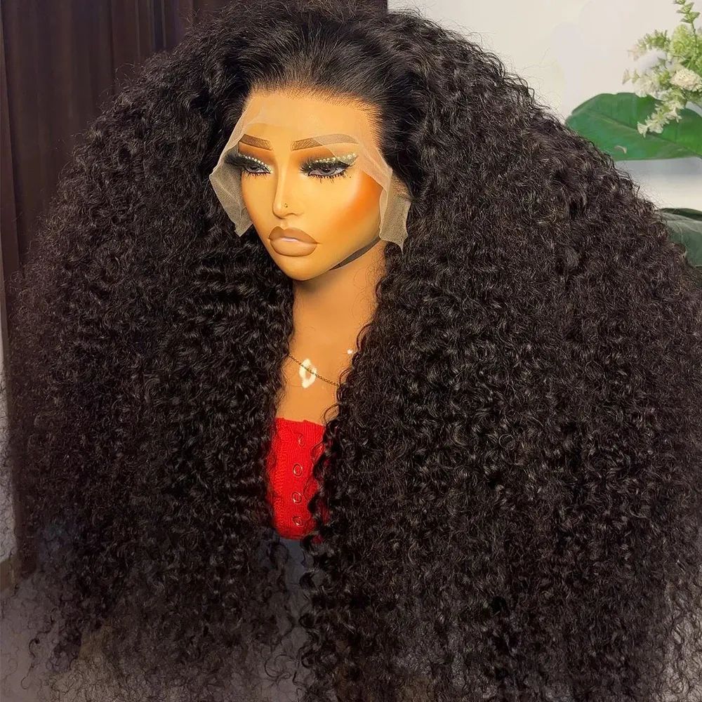 Brown Short Bob Kinky Curly Wig