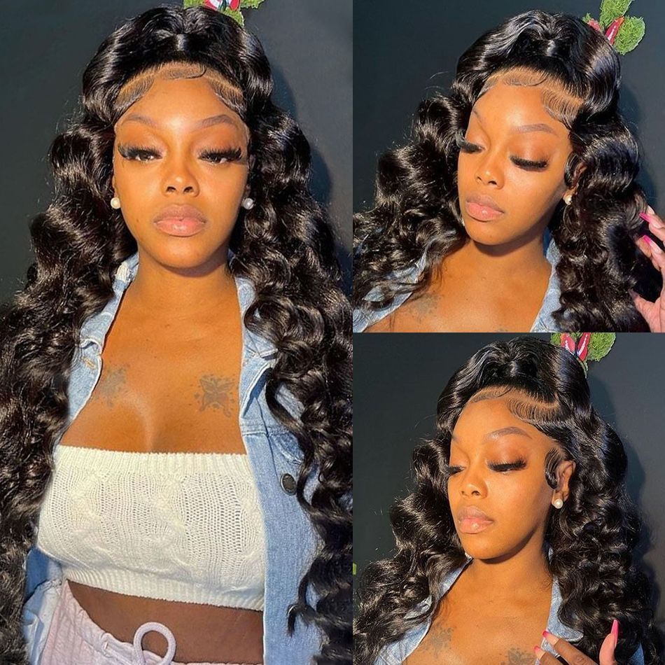 Buyers' PicksBrazilian Water Wave 13x6 Lace Front Wig Human Hair detail view 4