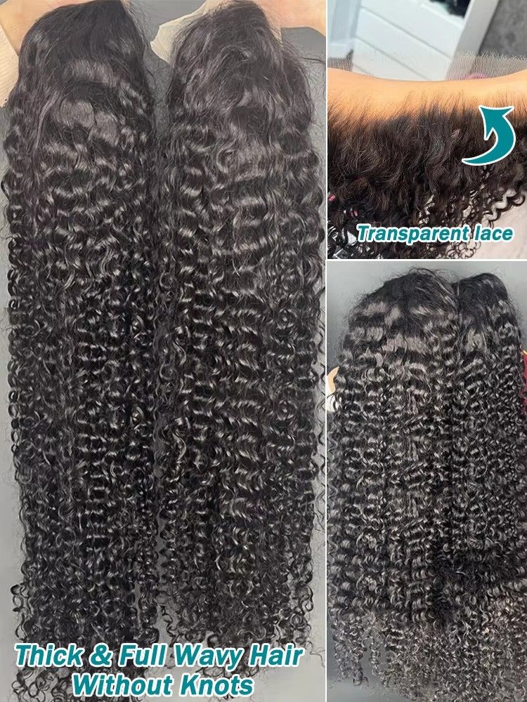 Buyers' PicksBrazilian Water Wave 13x6 Lace Front Wig Human Hair view 2