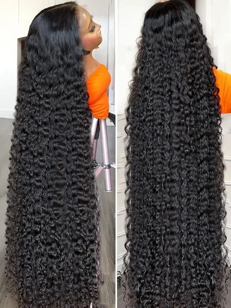 Hd 13x6 Lace Wig Human Hair Kinky Curly Wig Wear detail view 3