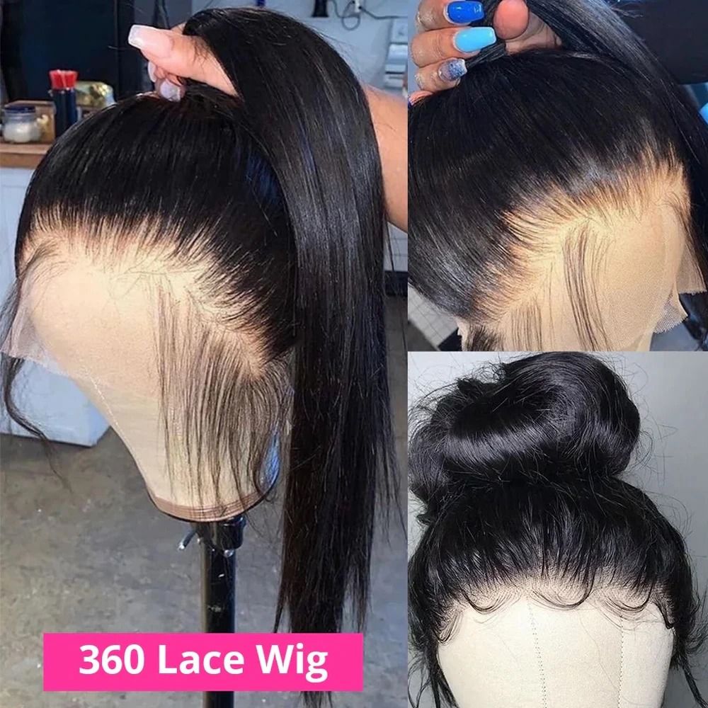 Short 13x6 HD Lace Straight Front Wig view 2