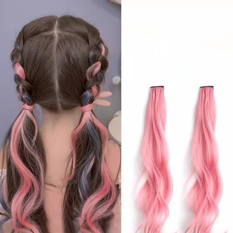 2pcs/set Sweet Kids Girl Clip Cute Cool Candy Color detail view 3