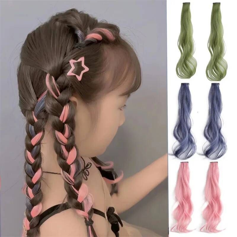 2pcs/set Sweet Kids Girl Clip Cute Cool Candy Color detail view 4