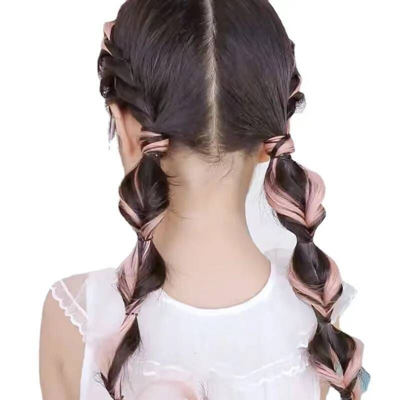 2pcs/set Sweet Kids Girl Clip Cute Cool Candy Color detail view 5