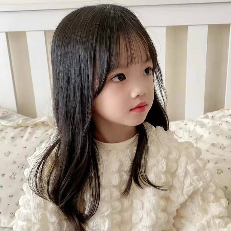 Kids Wigs Chick Baby Wiggles Hair Accessories Children's Head view 3