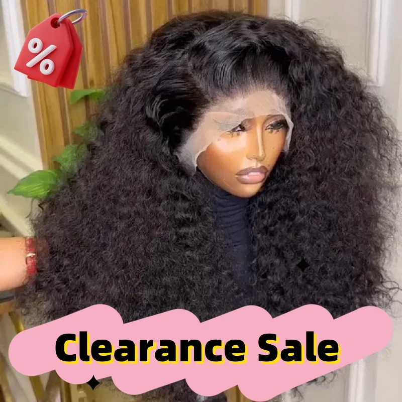 Hd 13x6 Lace Wig Human Hair Kinky Curly Wig Wear view 2