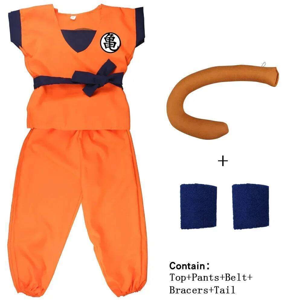 Halloween Adult Kids Suits Son Goku Gui Carnival Anime detail view 5